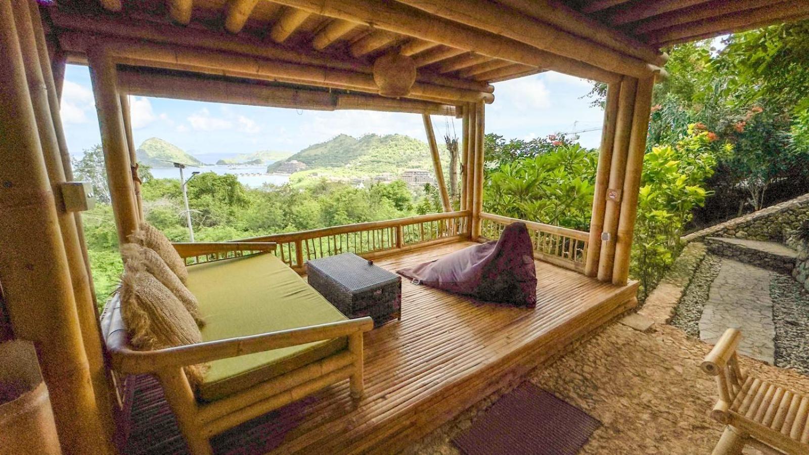 Elang Hillside Bamboo Villas 纳闽巴霍 外观 照片